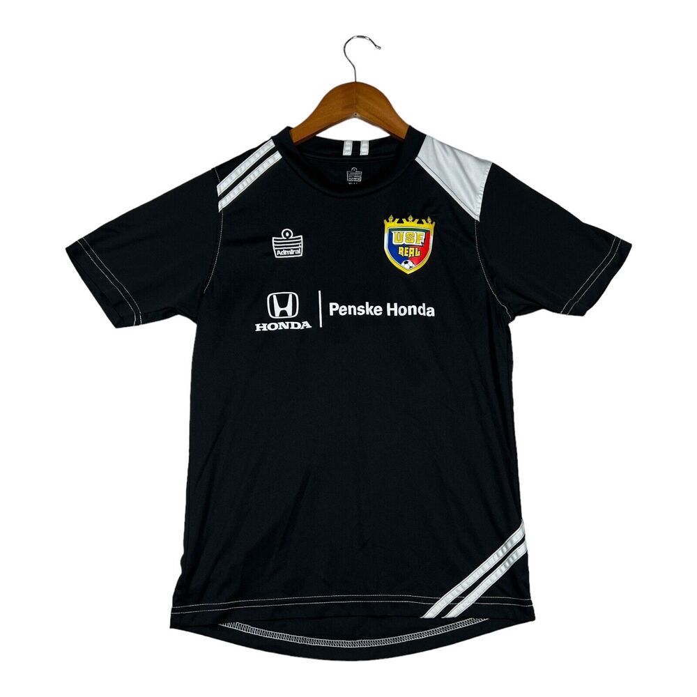 USF Real Penske Honda Black Futbol Admiral Soccer Jersey Shirt World Cup Youth L
